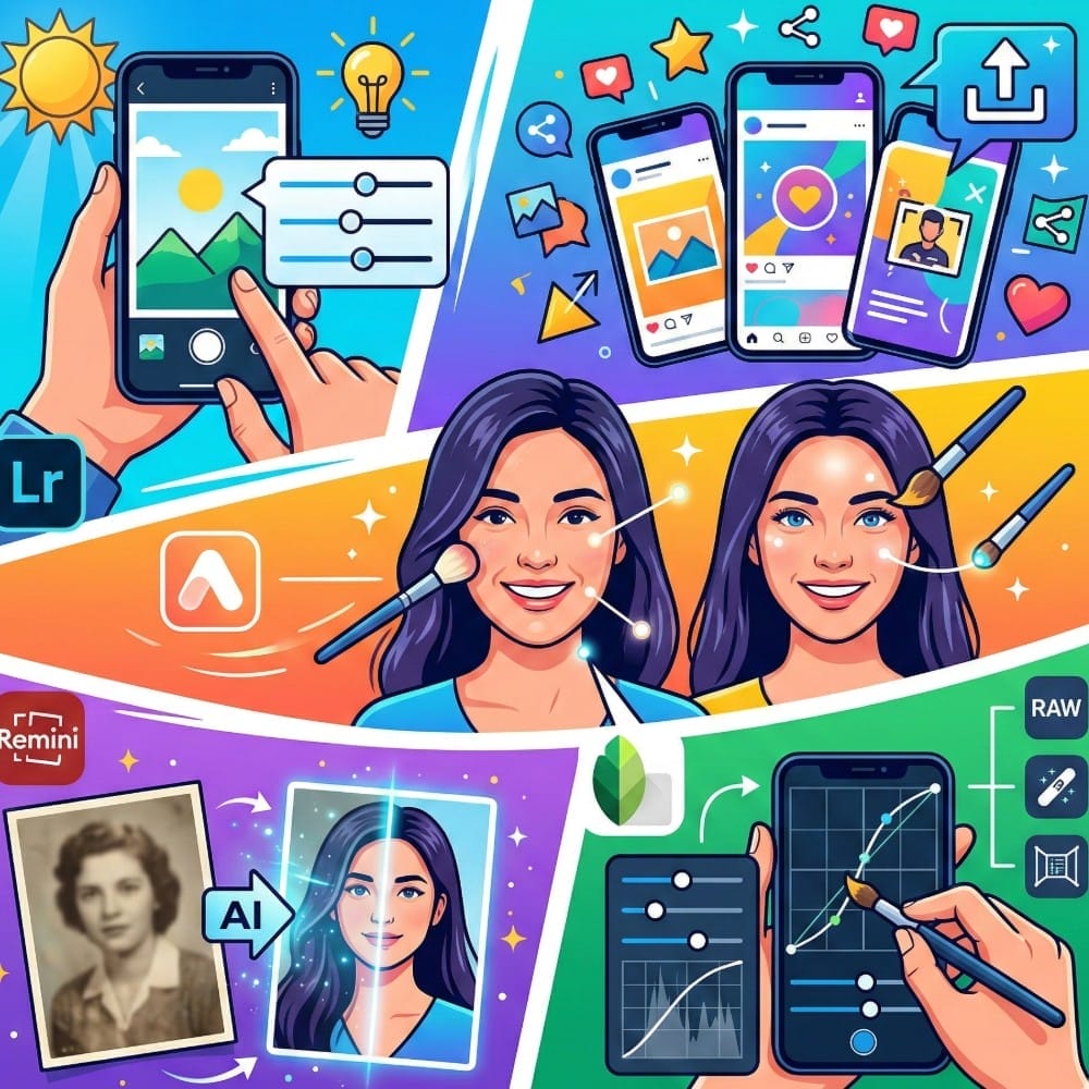 Portrettbilde av kvinne i vakre omgivelser.